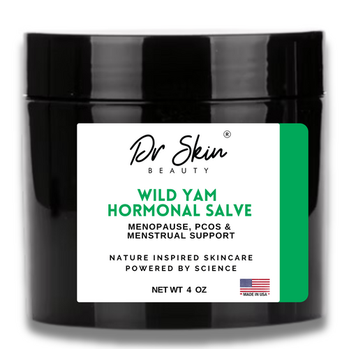 WILD YAM HORMONAL SALVE (LAVENDER) 4 oz | Hormone Support for PMS Relief, Menopause Balance, Energy, and Mood Boost